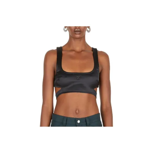 COURREGES Темно-серые Женские Майки