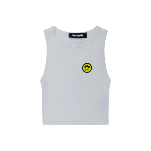 Барроу SS24 Майка Женская Серый Белый