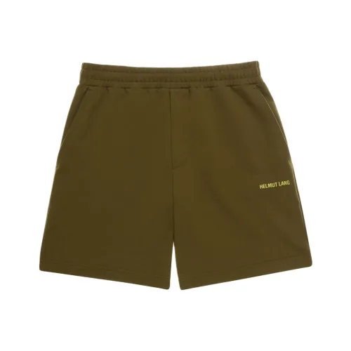 Helmut Lang Повседневные шорты Мужские Оливковые
