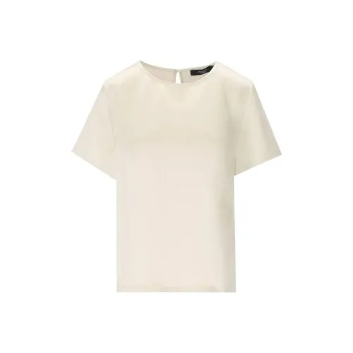 WEEKEND MaxMara Экрю Женские Рубашки T