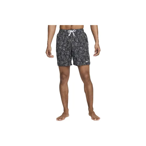 nike Плавание Повседневные шорты Мужской Черный