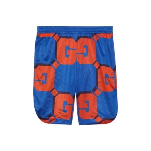 GUCCI Blue Men's Casual Shorts GUCCI Синий Мужские Повседневные Шорты