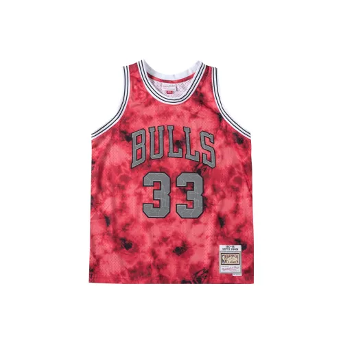 MITCHELL NESS Баскетбольная Джерси Мужская Красная