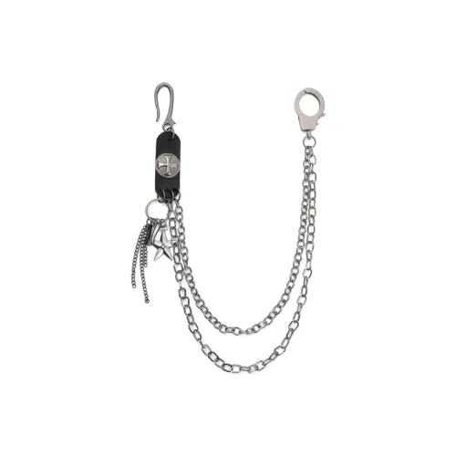 CHRROTA Металлические цепочки для брюк Унисекс