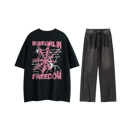 BISEGRLIN Повседневная спортивная одежда унисекс