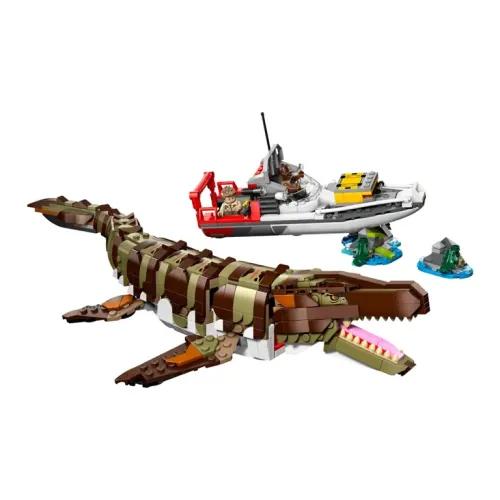 LEGO JURASSIC WORLD Динозавр Костюм Дракон Корабль Миссия Конструкторы 858 шт. 76974