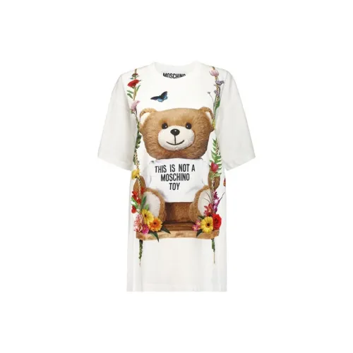 MOSCHINO Белые Женские Футболки
