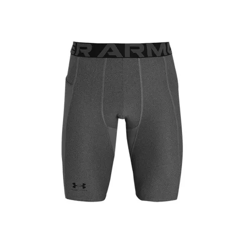 Under Armour HeatGear Серые Мужские Спортивные Шорты