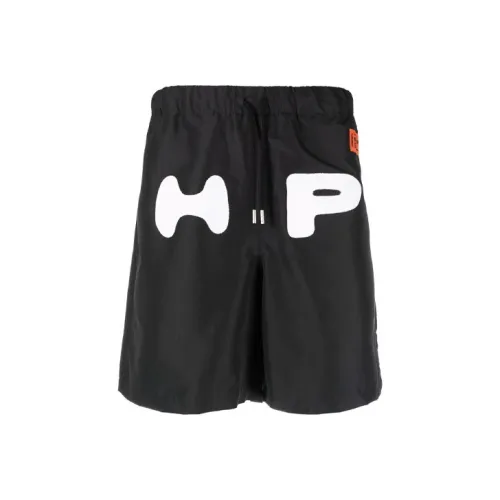 HERON PRESTON Черные Мужские Спортивные Шорты