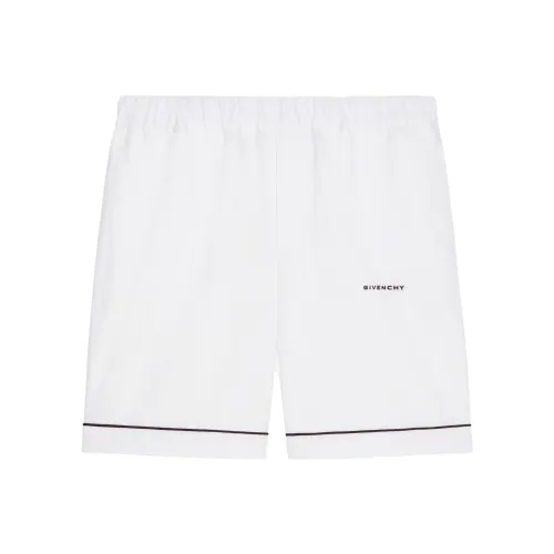 GIVENCHY Повседневные шорты Мужские Белые