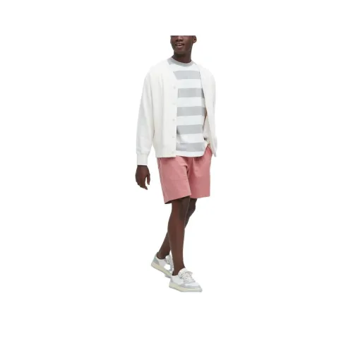 UNIQLO Персиково-розовые Мужские Повседневные Шорты