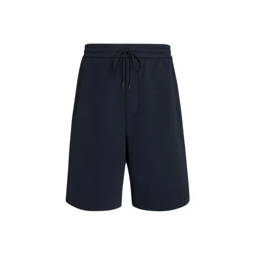 EMPORIO ARMANI SS24 Повседневные шорты Мужские Темно-синие