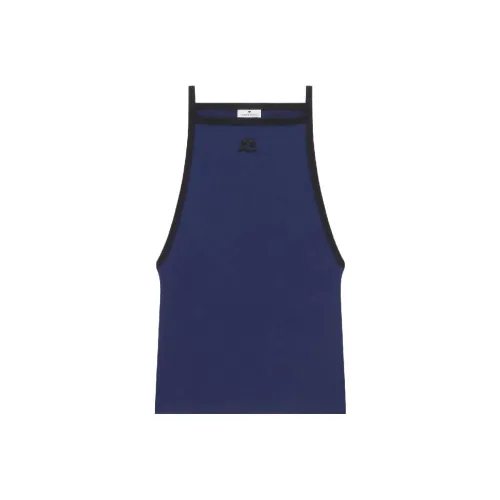 COURREGES Синие Женские Майки