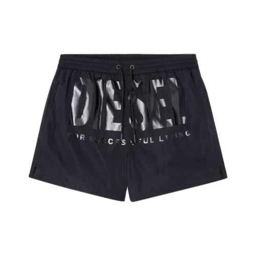 DIESEL Плавки Мужские Черные