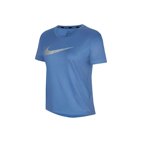 NIKE Штормовой Индиго Женские Футболки