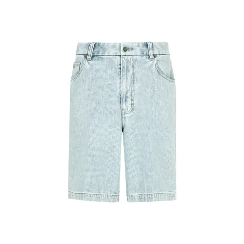 EMPORIO ARMANI Джинсовые шорты Мужские Синие