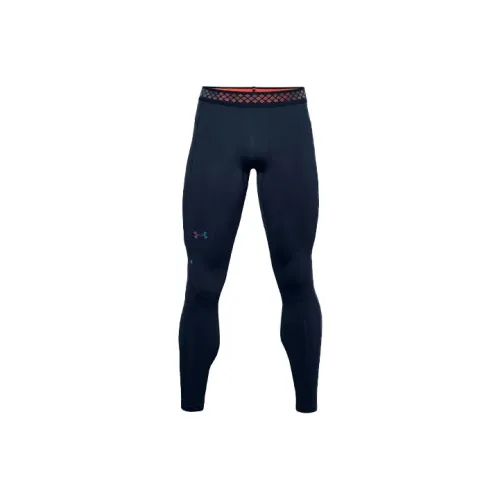 Under Armour Rush Темно-синие спортивные брюки для мужчин