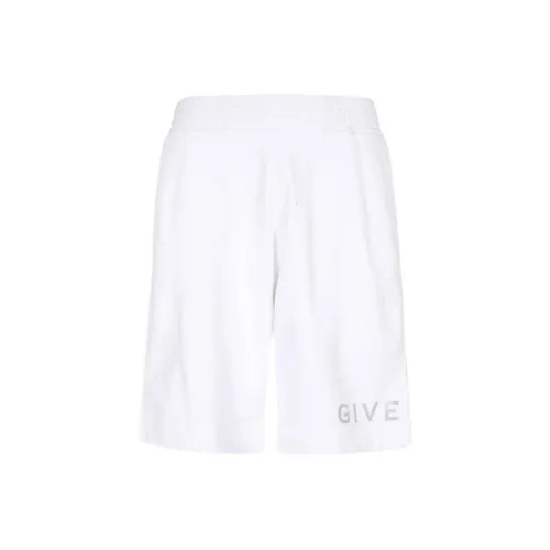 GIVENCHY Повседневные шорты Мужские Белые