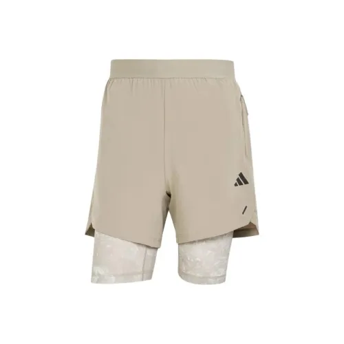 Adidas Пава Workout 2 In 1 Шорты Повседневные шорты Мужские Серые