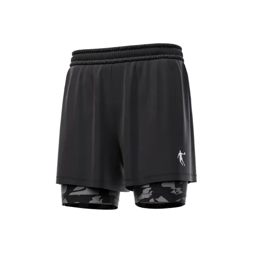 QIAODAN Взрослые Плавательные Шорты Пляжные Мужские Черные