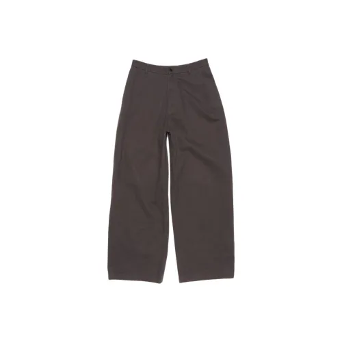 ACNE STUDIOS 2024 Осенне-зимняя коллекция Повседневные брюки Мужские Каменный черный