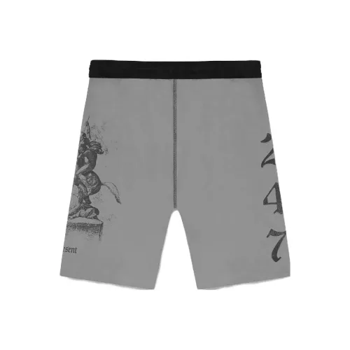REPRESENT Серые Мужские Повседневные Шорты