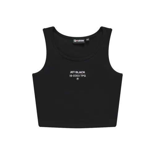 FILA FUSION FILA FUSION CROSS OVER Series Майка Женская Глубокий Черный