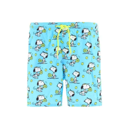 MC2 SAINT BARTHELEMY Пляжные шорты Мужские Синие