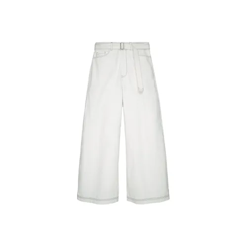 ZARA SRPLS Series Белые Мужские Повседневные Штаны