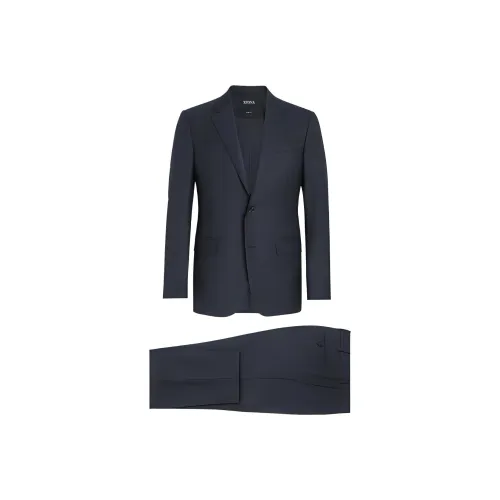 Zegna 15milmil15 FW22 Бизнес-костюм мужской черный