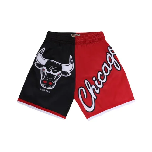 MITCHELL NESS x Big Face5,0 Баскетбольные шорты Мужские Многоцветные Черный и Красный