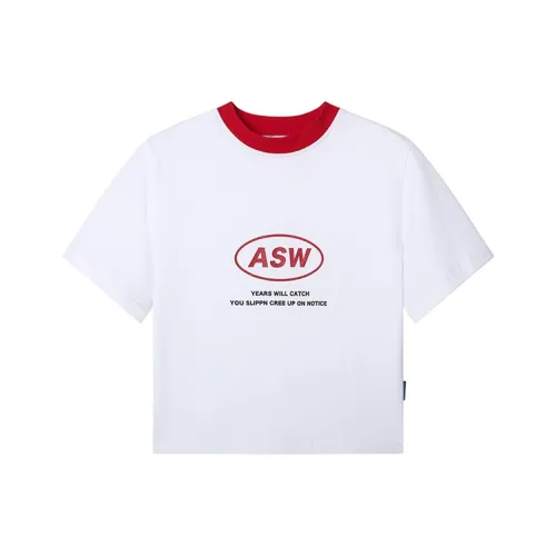 ASW ONLINE T-рубашка Женская Белая