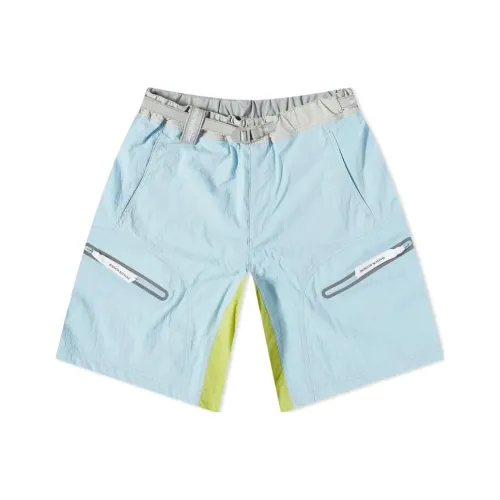 And wander Collaboration Небесно-голубые Мужские Повседневные Шорты