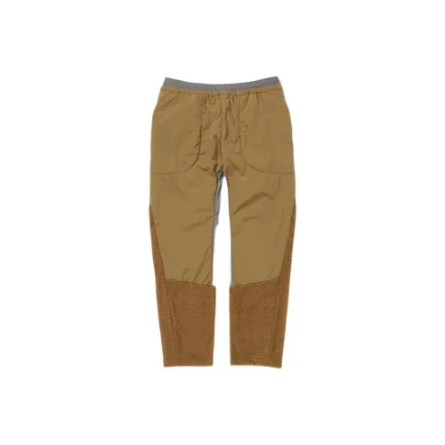 And Wander Повседневные брюки Мужские Бежевые