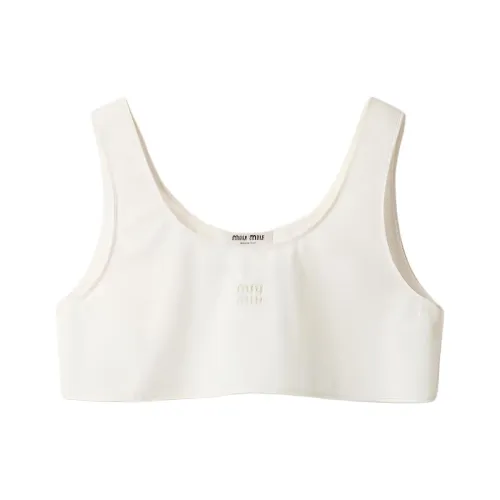 MIU MIU Белые Женские Майки