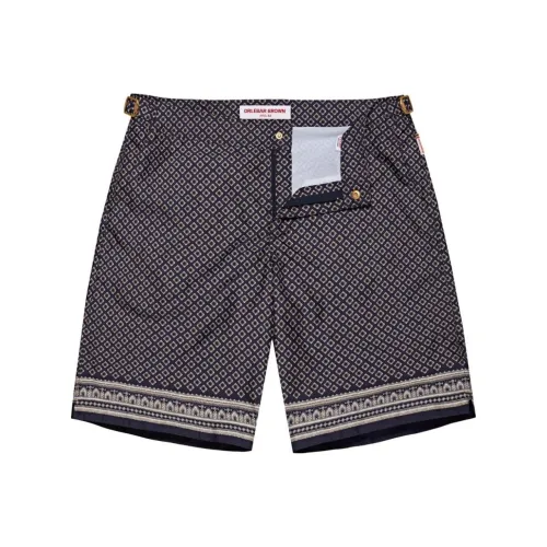 Orlebar Brown Пляжные шорты Мужские Морской синий