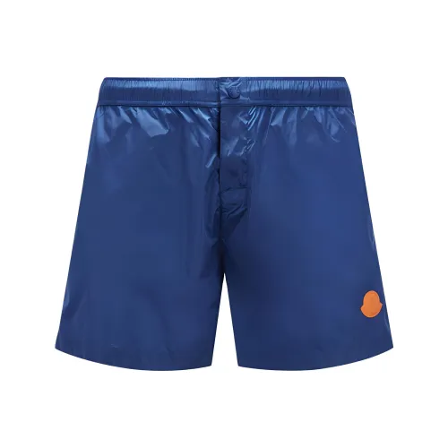 MONCLER Плавательные шорты Мужские Синие