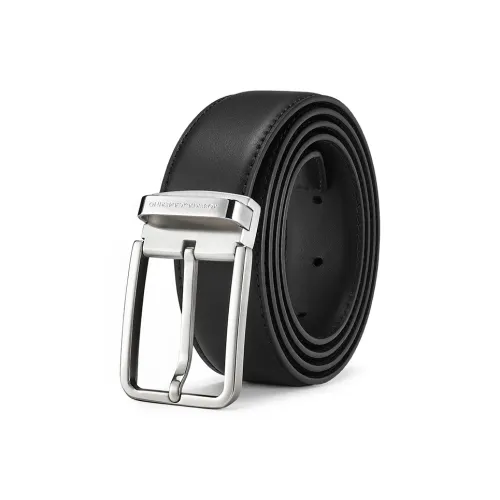 Roberta Di Camerino Ремни из коровьей кожи Мужской Черный 3,4CM