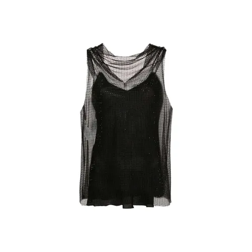 PHILOSOPHY DI LORENZO SERAFINI SS24 Майка Женская Черная