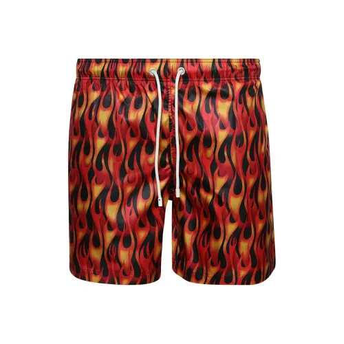PALM ANGELS Плавательные шорты Мужские Красные