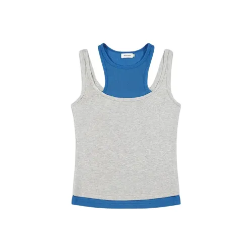 GOOD BAI SS24 Серые Женские Майки