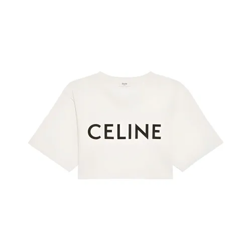 CELINE CROP TOP Женские Светлый Умбра