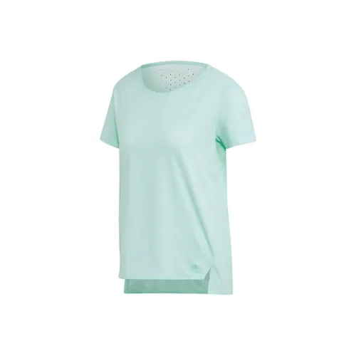 Adidas Прозрачные Мятно-зеленые Женские Футболки