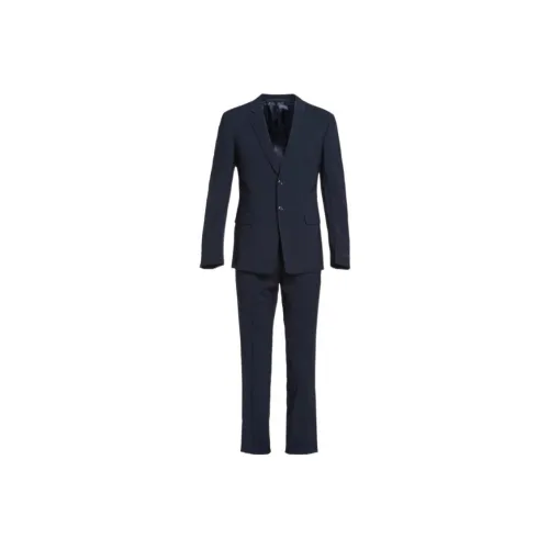 PRADA Морской Синий Мужской Деловой Костюм