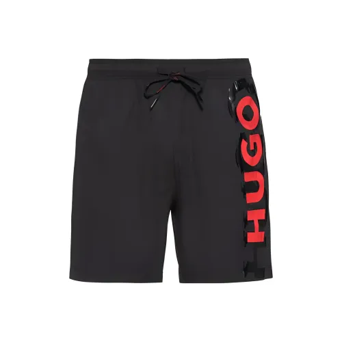 Hugo Boss Повседневные шорты Мужские Черные