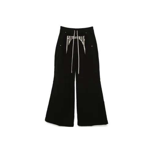 RICK OWENS совместный бренд Черные Мужские Повседневные Штаны