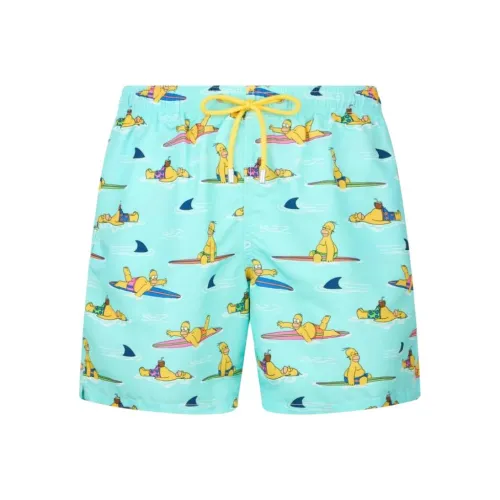 MC2 SAINT BARTHELEMY Пляжные шорты Мужские Зеленые