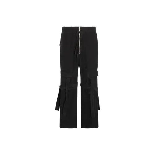 DRIES VAN NOTEN Мужские повседневные брюки черного цвета