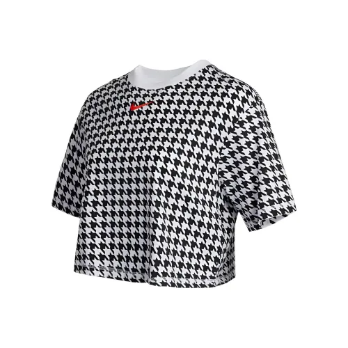 NIKE Черные Женские Короткие Топы