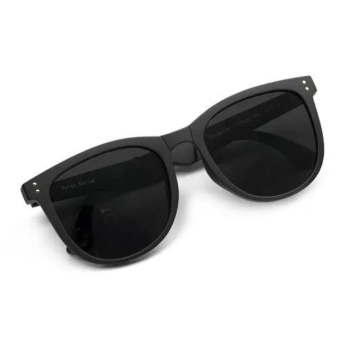 HELEN KELLER TR Memorial Plastic Round Солнцезащитные очки Унисекс